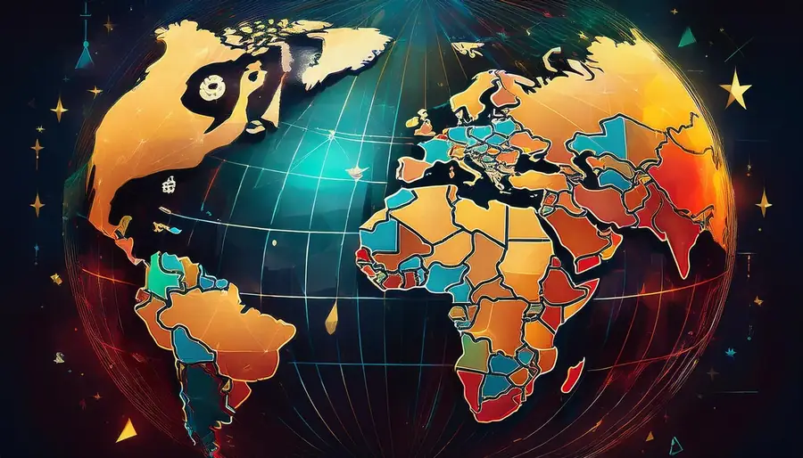World map showing where cricket exchanges are used